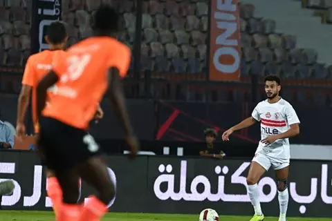 الزمالك يعلن غياب دونجا عن مباراة وادي دجلة للإيقاف